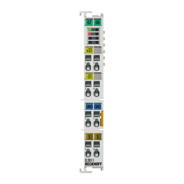 EL3xxx | EtherCAT 端子模塊，模擬量輸入